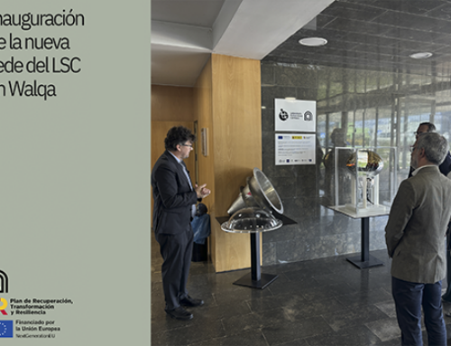 Inauguración de la nueva sede del LSC en Walqa