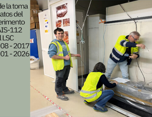 Fin de la toma de datos del experimento ANAIS-112