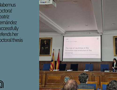 ¡Habemus Doctora! Beatriz Hernández successfully defends her doctoral thesis