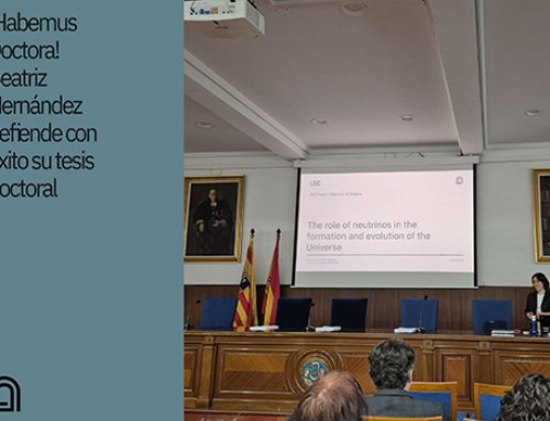 ¡Habemus Doctora! Beatriz Hernández defiende con éxito su tesis doctoral