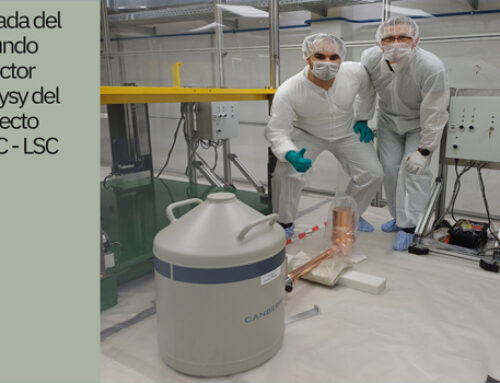 Llegada del segundo detector GeRysy del proyecto JASC – LSC