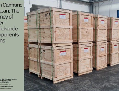 From Canfranc to Japan: The Journey of Hyper-Kamiokande Components Begins