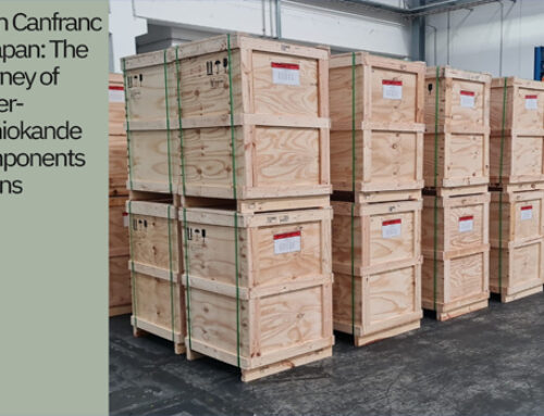From Canfranc to Japan: The Journey of Hyper-Kamiokande Components Begins